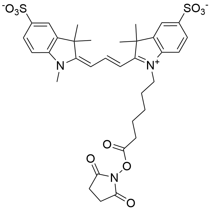 磺酸花菁染料 Sulfo Cy3 NHS ester