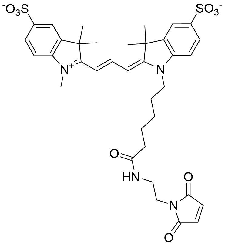 磺酸花菁染料 Sulfo Cy3 maleimide