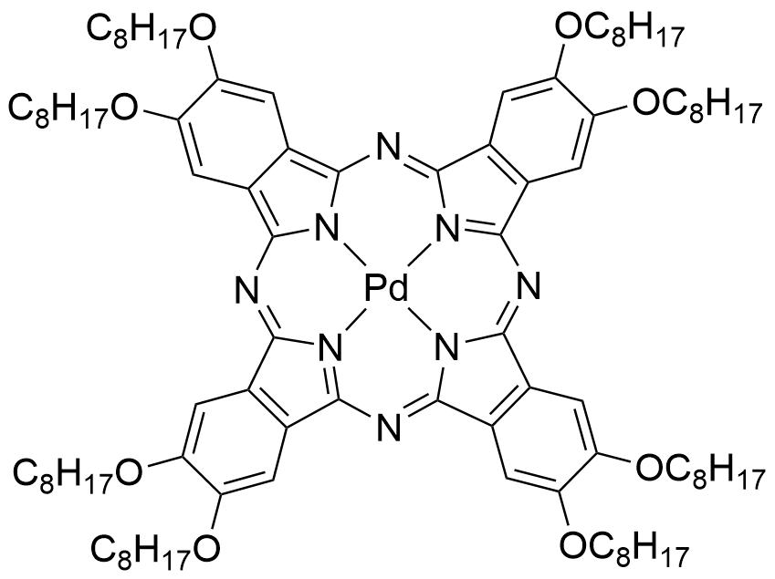 2,3,9,10,16,17,23,24-八丁氧基-29H,31H-酞菁鈀(II) 