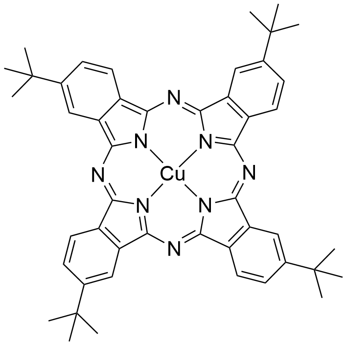 2,9,16,23-四叔丁基-29H,31H-酞菁銅(II)