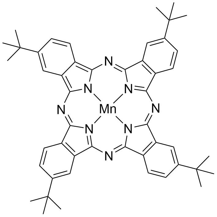 2,9,16,23-四叔丁基-29H,31H-酞菁錳(II)