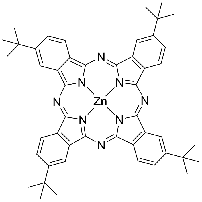 2,9,16,23-四叔丁基-29H,31H-酞菁鋅II)