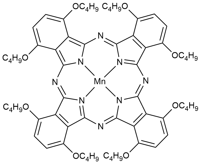 1,4,8,11,15,18,22,25-八丁氧基-29H,31H-酞菁錳(II)