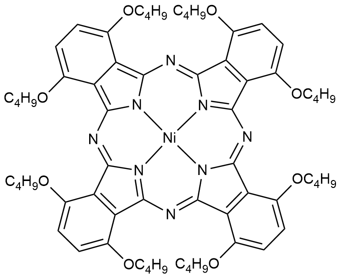 1,4,8,11,15,18,22,25-八丁氧基-29H,31H-酞菁鎳(II)