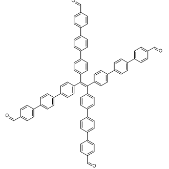 4'',4''''',4'''''''',4''''''''''-(乙烯-1,1,2,2-四烷基)四(( [1,1':4',1''-三聯苯]-4-甲醛))