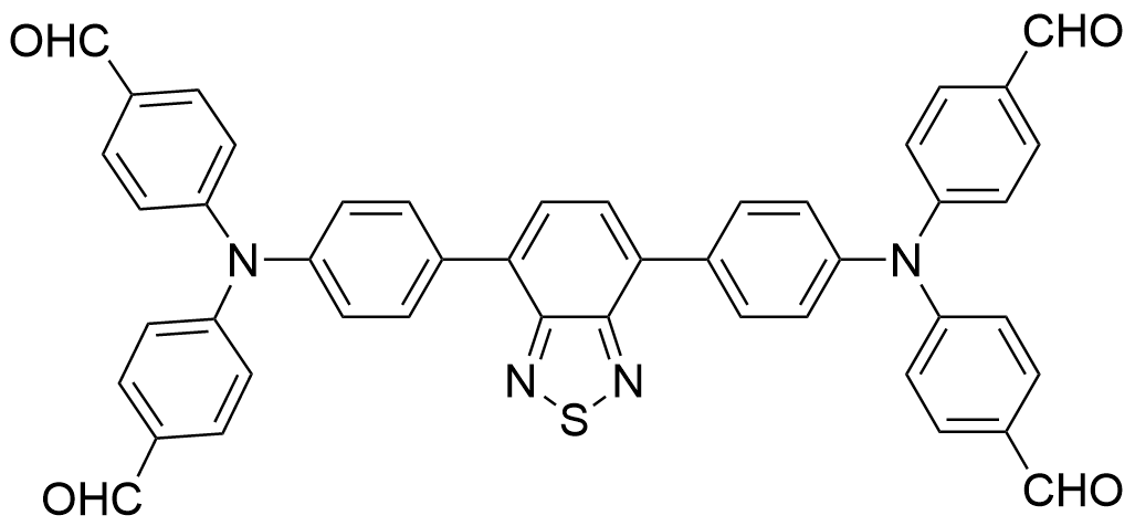 4,4,4,4-[2,1,3-Benzothiadiazole-4,7-diylbis(4,1-phenylenenitrilo)]tetrakis[benzaldehyde]