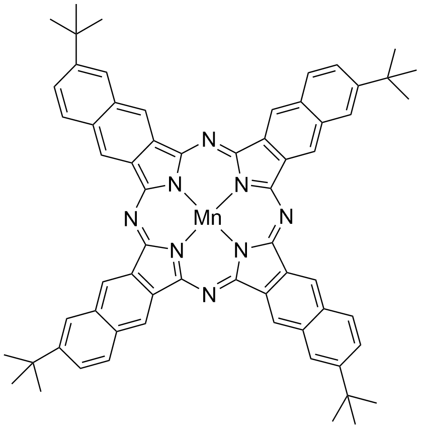 2,11,20,29-四叔丁基-2,3-萘酞菁錳