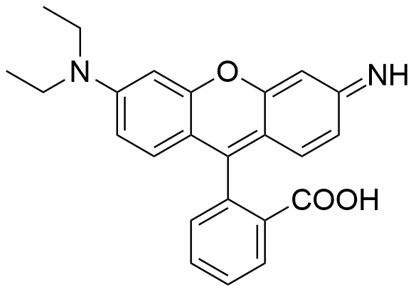 2-(6-(diethylamino)-3-iminio-3H-xanthen-9-yl)benzoate