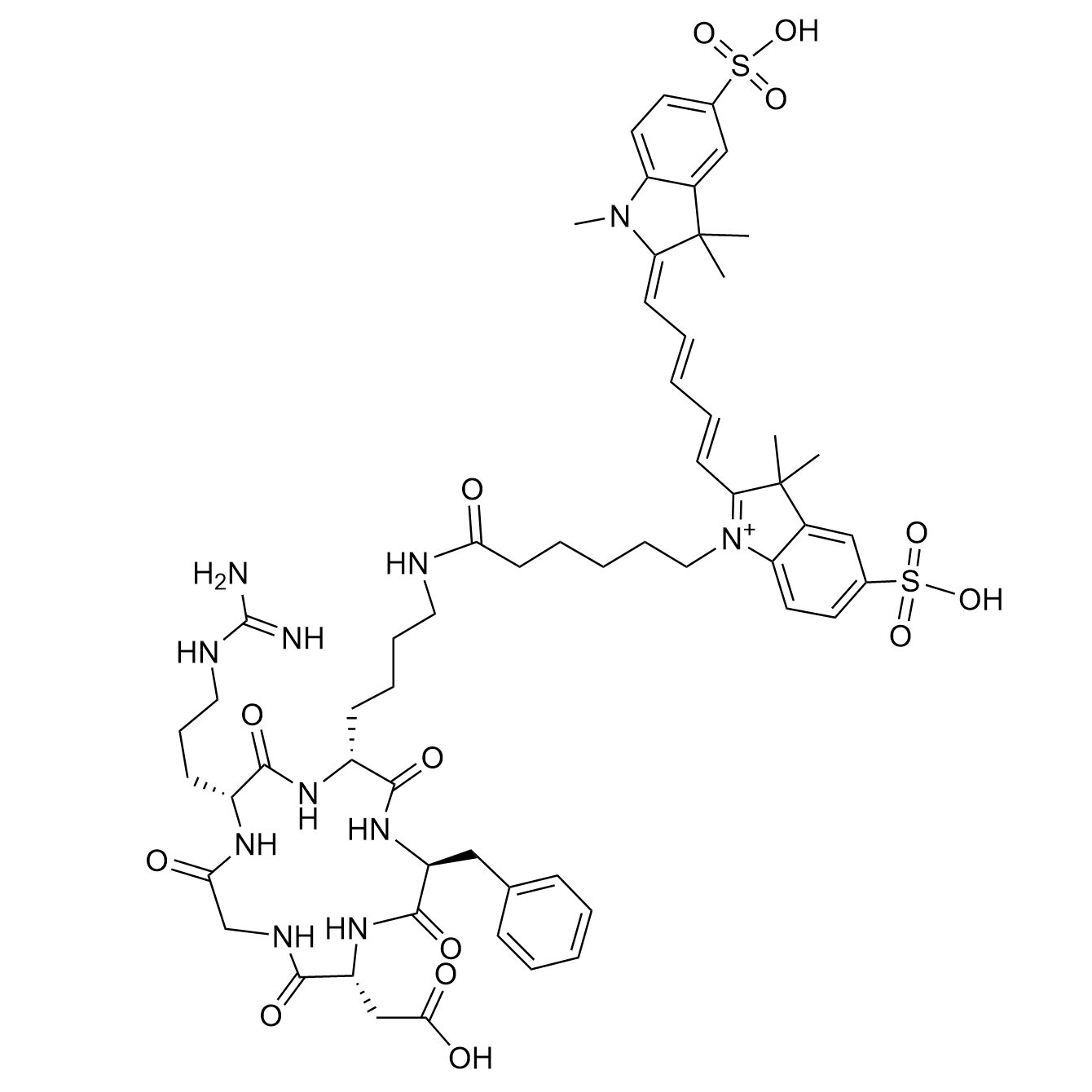 染料標(biāo)記多肽RDT0001