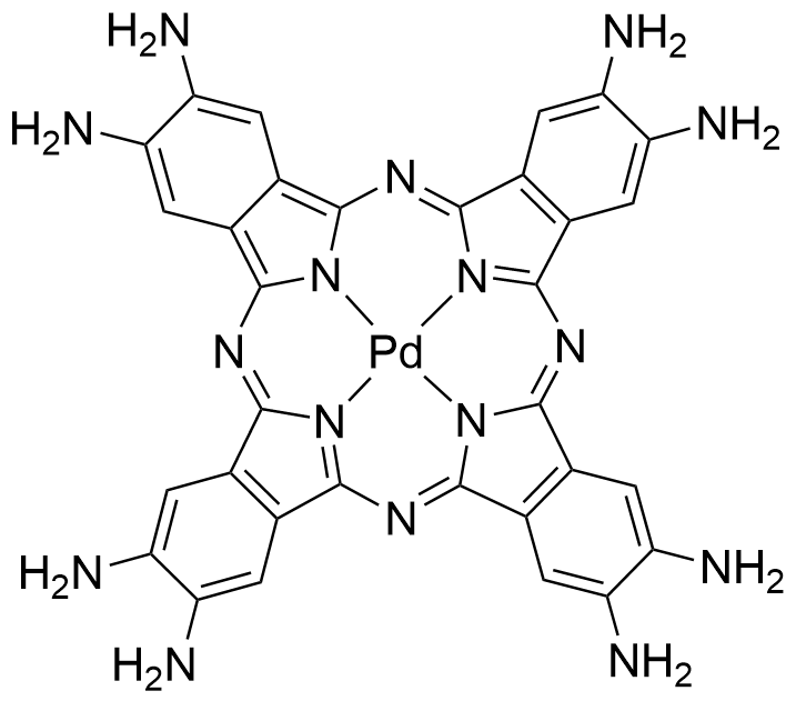 2,3,9,10,16,17,23,24-八氨基-29H,31H-酞菁鈀(II)