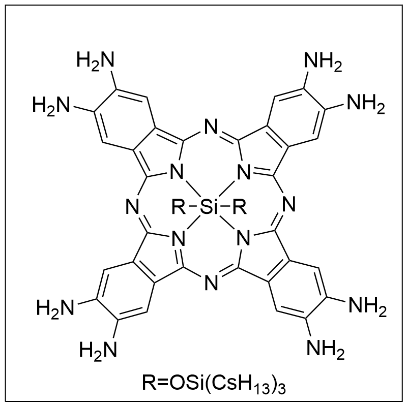 2,3,9,10,16,17,23,24-八氨基-29H,31H-酞菁硅