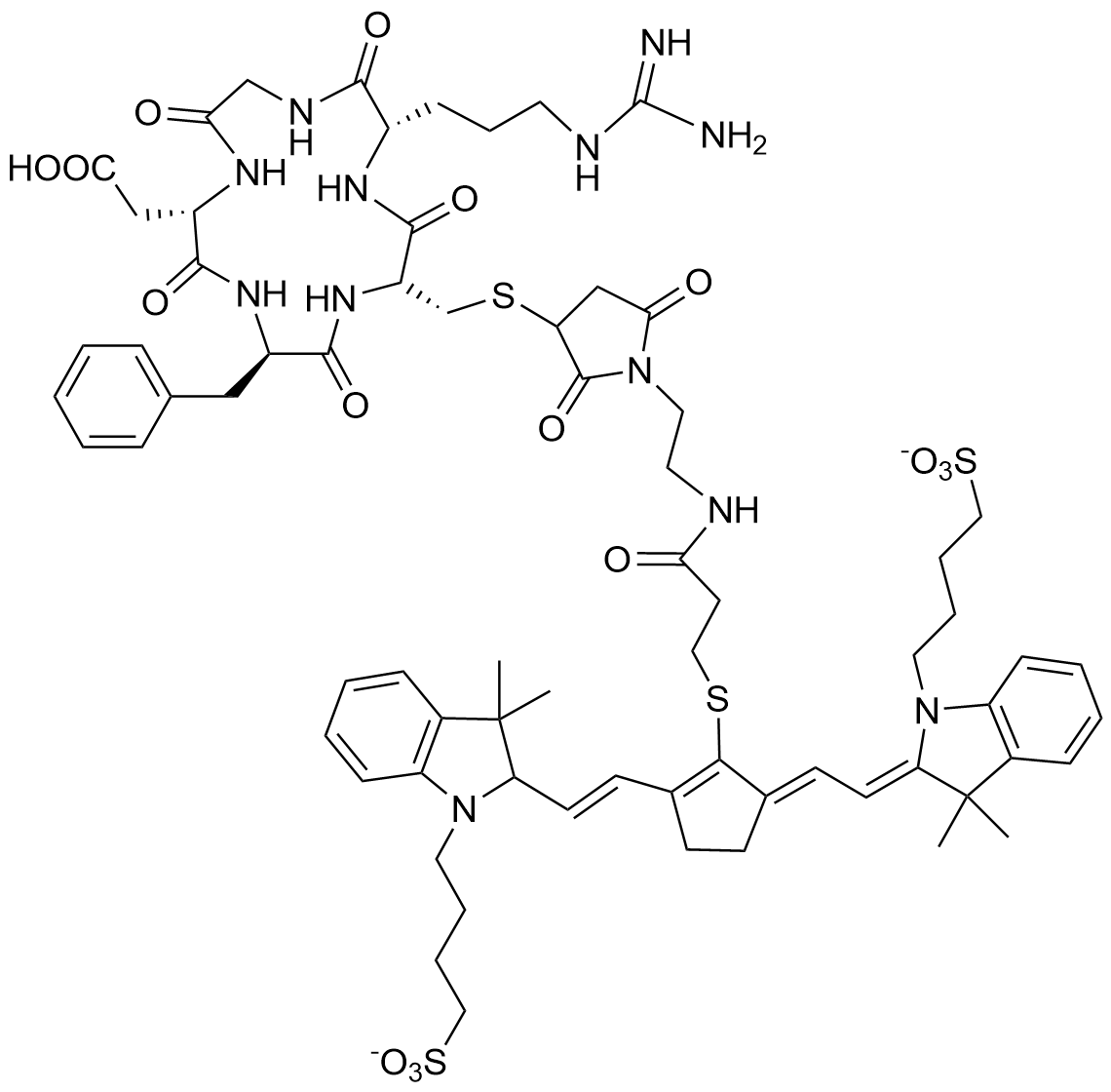 染料標(biāo)記多肽 IR806-RGD